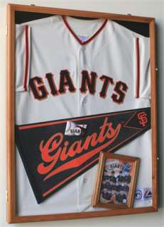 Large Sports Jersey Shadow Box Wall Display Case Rack  