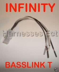 INFINITY Basslink T 4 pin Speaker level input Harness  