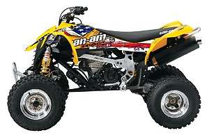 CANAM DS450 PATRIOT KIT BCS GRAPHIC KIT DECALS BRP GRAPHICS CAN AM CAN 