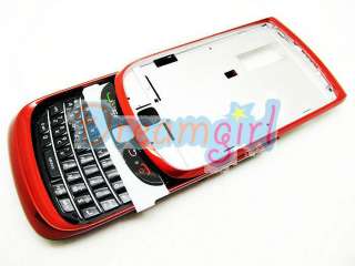 OEM Red Blackberry 9800 Torch Full Housing Case Cover Replacement 