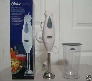 NEW Oster Hand Blender with Blending Cup 2 Speed 2614 034264414662 