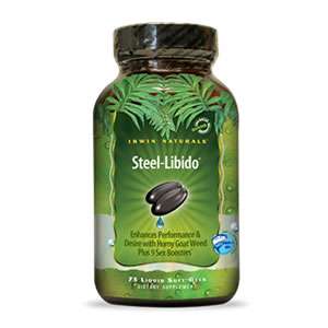 Irwin Naturals Steel Libido for Men is a powerful product to support 