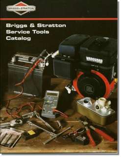 BRIGGS & STRATTON Genuine Small Engine Service TOOLS Catalog MS8746 