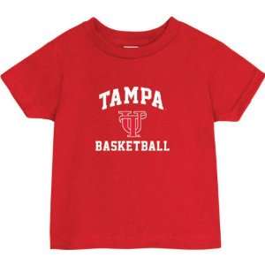   Spartans Red Toddler/Kids Basketball Arch T Shirt