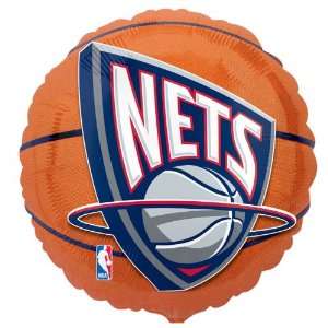   Lets Party By New Jersey Nets Basketball Foil Balloon 