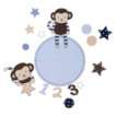 Cocalo Baby Removable Wall Appliques   Monkey Mania