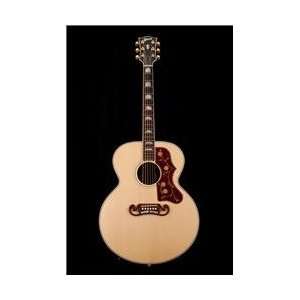  Gibson Sj 200 Koa Acoustic Electric Guitar Musical 