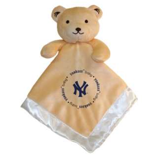 MLB New York Yankees Snuggle Bear Baby Blanket.Opens in a new window