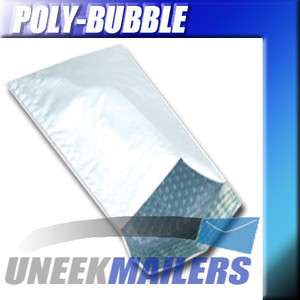 50 #1 7.25x12 Poly Bubble Mailer Envelope Shipping Wrap Sealed Air 