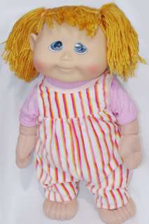 19 inch big Lovely Cabbage patch dolls with blue eyes long hair C14