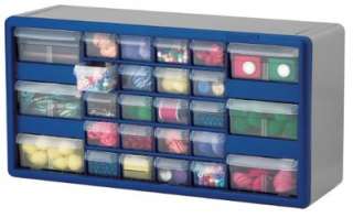   Mils 26 Drawer Bin Plastic Drawer Parts Bin Organizer Storage Cabinet