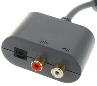 RCA Digital Audio Cable Adapter for Xbox 360  