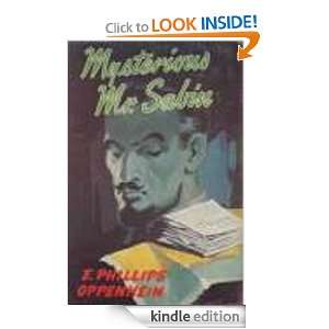 Mysterious Mr. Sabin with **BIG 6 BOOK BONUS** E. Phillips Oppenheim 