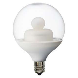   LED Globe Candelabra Base 2 Watt Bulb Clear.Opens in a new window