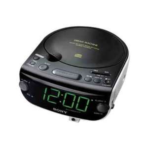  Sony   CD/AM/FM clock radio, Blank. Electronics