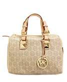    MICHAEL Michael Kors Handbag, Jet Set Monogram Grayson Small 