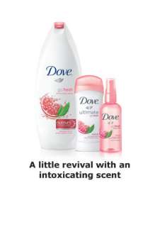 freshness pair with matching dove go fresh revive body mist