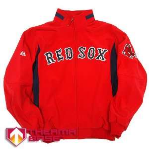 com Boston Red Sox MLB Therma Base Elevation Premier Jacket (Red 