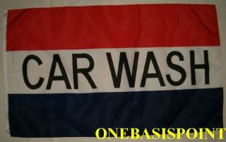 x5 CAR WASH MESSAGE FLAG OUTDOOR BANNER HUGE NEW 3X5  