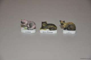 FINE PORCELAIN HAND PAINTED THE CAT FIGURINES #2  