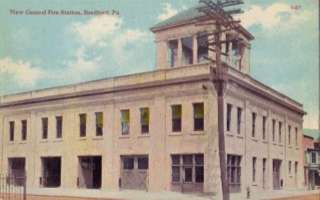Vintage New Central Fire Station, BRADFORD, PA  