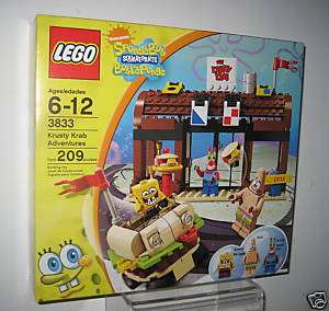 LEGO SPONGEBOB SQUAREPANTS KRUSTY KRAB ADVENTURES SET 673419111959 
