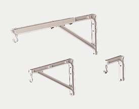 Projection Screen Da Lite 6  Wall Brackets NEW INBOX  