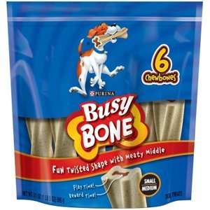  Busy Bone Chew Bone for Small and Medium Dogs   21 oz 