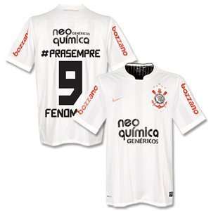 2010 Corinthians Home Jersey   Ronaldo Forever 9 Commemorative 