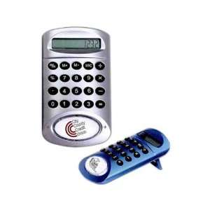  Big plus calculator with flip out stand on back. Office 