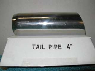 to 4 Stainless Steel Tail Pipe Tip Performace  
