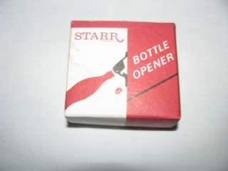 ORANGE CRUSH Starr X Stationary Bottle Opener in Box  