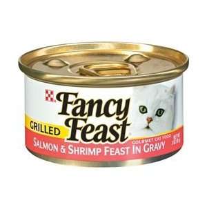   and Shrimp Feast in Gravy Cat Food Canned (24/3 oz Cans)