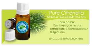 Citronella Essential Oil   5ml   1/2oz (15ml)   1oz (30ml) *BUY3 GET 1 