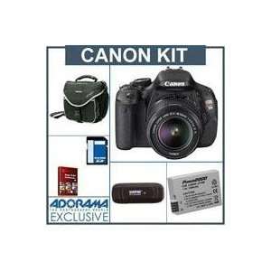 Canon EOS Rebel T3i DSLR Camera/ Lens Kit, with EF S 18 55mm f/3.5 5.6 