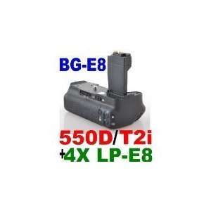  Photography Equipment   BG E8 Equivalent Battery Grip for canon 
