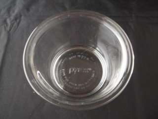 Pyrex 1 2/3 Cup Size Clear Glass Mixing Bowl 8200  