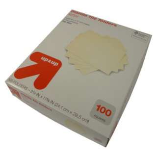 up & up™ Letter Size Manila File Folders 100 ct. product details 