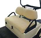 Golf Car Cart Fleece Seat Covers   Sand Color