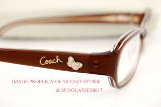 Brand New COACH Eyeglasses Frames 2037 PILAR BROWN 52 883121711228 