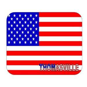   US Flag   Thomasville, North Carolina (NC) Mouse Pad 