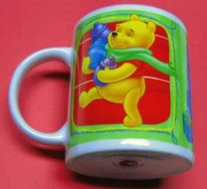 Disney Coffee Cup/Mug w/Tigger, Winnie Pooh With,Bottles. Bear, Piglet 