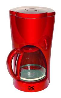 Kalorik Red Mettalic Coffee Maker CM 17408 877340001611  