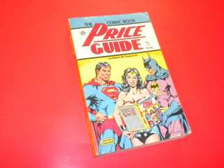 OVERSTREET COMIC BOOK PRICE GUIDE #13 BATMAN/SUPERMAN WONDER WOMAN 
