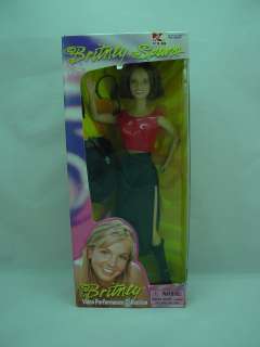 britney spears concert red black outfit 11 1 2 doll mint in box