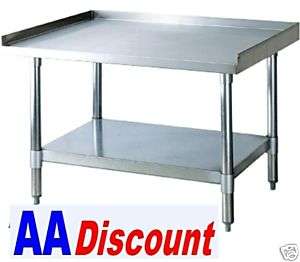 TURBO AIR STAINLESS EQUIPMENT STAND 24X 28 FOR GRILL  