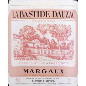  2007 Chateau La Bastide Dauzac Margaux 750ml Grocery 