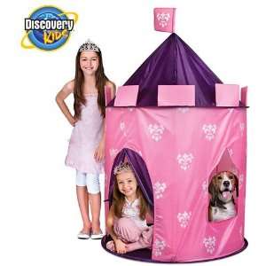 Discovery Kids Indoor/ Outdoor Princess Play Castle Pink Play Tent 
