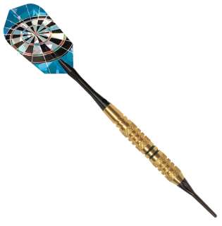 BULLSEYE BRASS SOFT TIP DARTS 18 GRAM 86442  