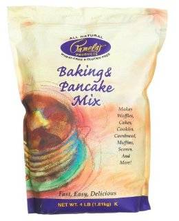 Pamelas Ultimate Baking and Pancake Mix, 4 Pound Bags (Pack of 3)
